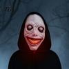 Creepy Evil Smile Cosplay Props Halloween Exorcist Mask, Double Layer Jack Latex Face Realistic Horror Masks Headpiece for Party, Scary Prop