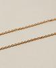 Novice Tokyo Single Baroque Pearl Necklace [Stainless] / Gold