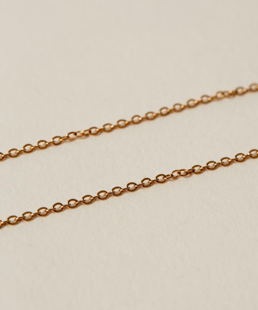 Novice Tokyo Single Baroque Pearl Necklace [Stainless] / Gold