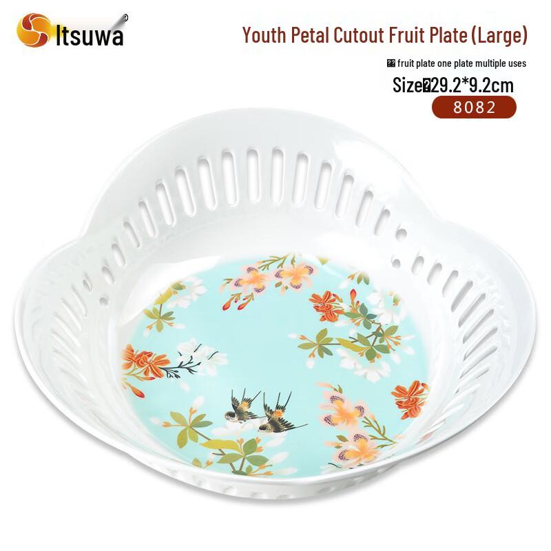 Wuhe Fanghua Serie Melamin Servierplatte