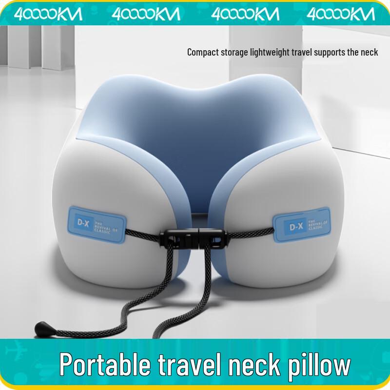 Fourty Thousand Miles Memory Foam U-shaped Travel Neck Pillow