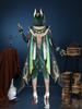 Gra Genshin Impact Nefer Kostium Cosplay Sekret Pod Piaskami Nefer Halloween Damski Garnitur Impreza Strój do Odgrywania Ról