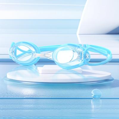 Adult Swimming Goggles for Men and Women, Anti-fog Silicone Glasses, Waterproof Swimming Equipment, Flat Swimming Goggles