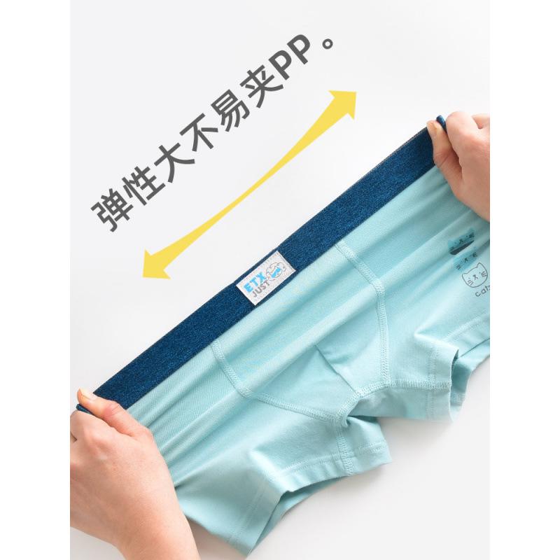 ETX JUST Boys' Boxer Briefs: Flat-Legged, Medium & Large Toddler, Child Development Period, Four-Legged Pants.