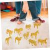 10 Pieces Realistic Animal Figures Wild Animal Simulation Toys for Learning, Photography, and Creative Projects