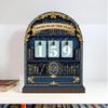 Wooden Book Read This Year Counter Reading Challenge Tracker Bookshelf Club Classroom Decor New Years Gifts for Bookworm Family