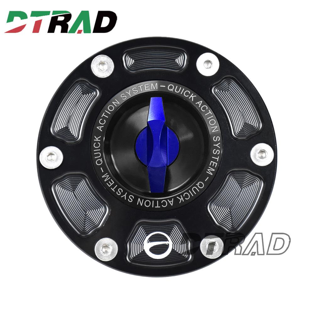 For TRIUMPH STREET TRIPLE 765 RS Daytona 660 Trident 660 CNC Keyless Quick Turn Fuel Tank Cap Motorcycle Airbox Gas Oil Cap