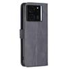 BINFEN COLOR For Xiaomi 14T Pro Phone Cases Wallet Stand Geometry Imprint Leather Cover