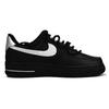 Nike Air Force 1 Scarpe da Skateboard Basse Antiscivolo Resistenti all'Abrasione Donna Argento Nero DD8959-001(Team33- )
