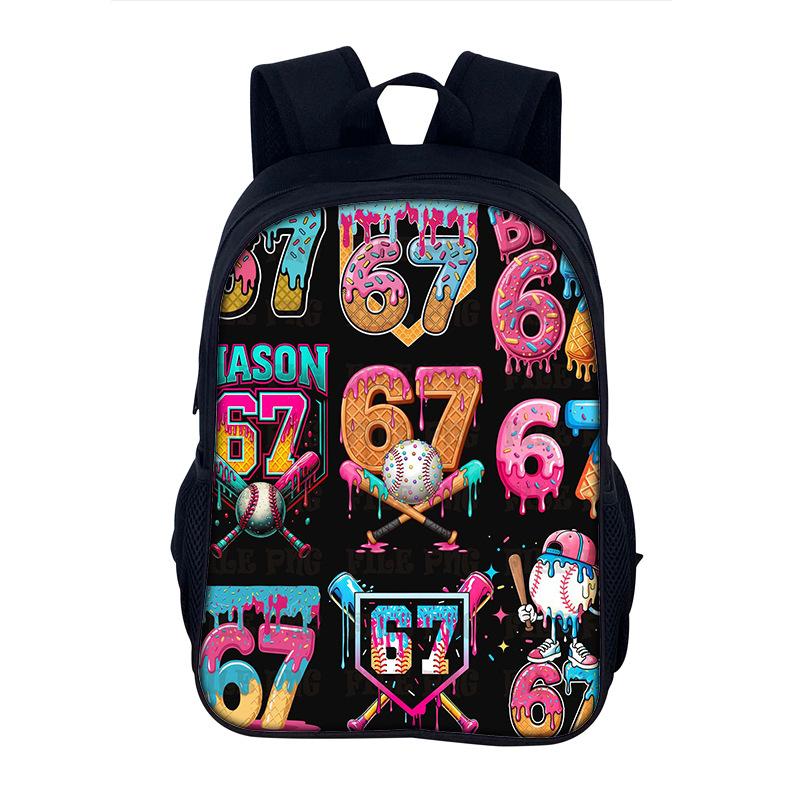 Sac à dos Étoile du Football M-Messi Sac à dos Quotidien Apprendre, Sortie Sacs d'Apprentissage Sacs Spacieux Football Sport Sac à dos Étudiant