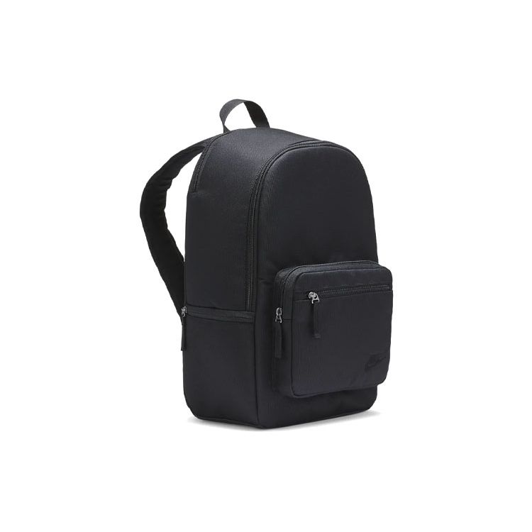 Nike Heritage Sports Casual Polyester Backpack Unisex Backpacks Black DB3300-010