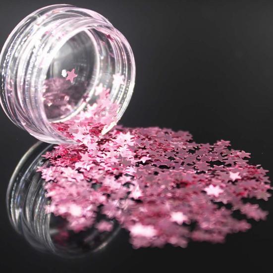 Stylish Nail Glitter Sequins Multiple Color Manicure DIY Nail Design