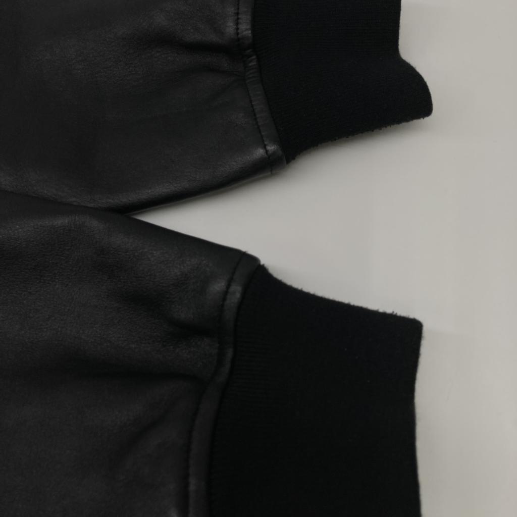 Supreme Black 15AW Varsity Jacket Jacket M blackUsed