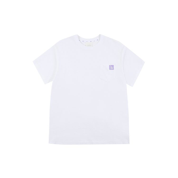MLB Minimalist Letter Print Loose Sports Casual Fashion American Vintage Short Sleeve T-Shirt Unisex Tops White 31TS32131-07W