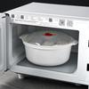 Microwave Oven Special Box Household Plastic Heating Fresh Keepeing Box with Lid Steamed Bun Instant Noodles Kitchen Bowl Set