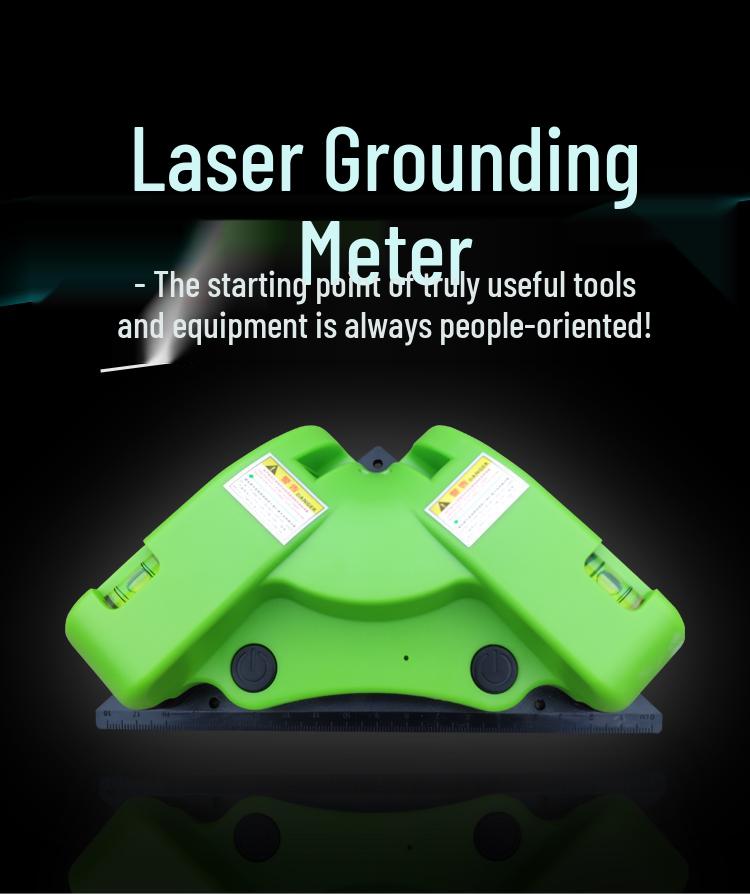 High Precision Infrared Multi-functional Laser Level 90° Right Angle Ruler