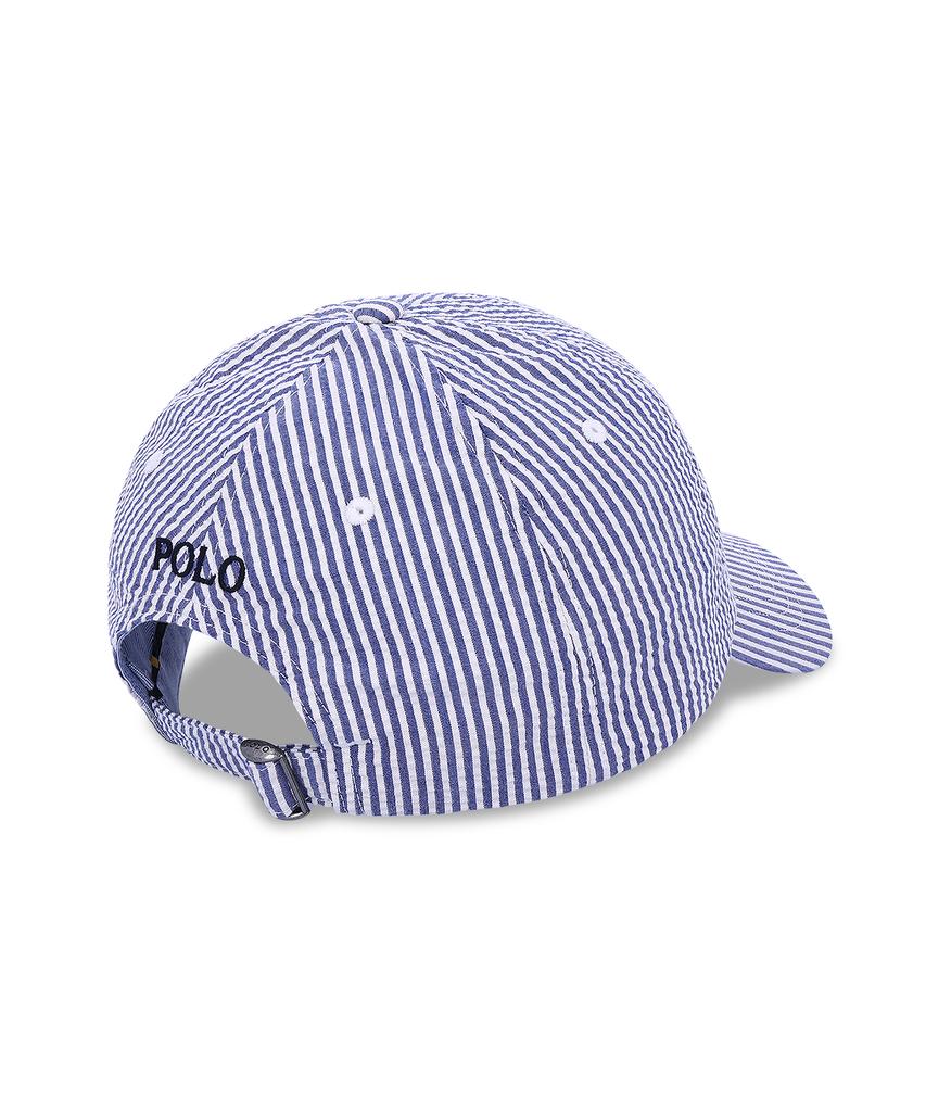 POLO RALPH LAUREN Seersucker Ball Cap - Blue