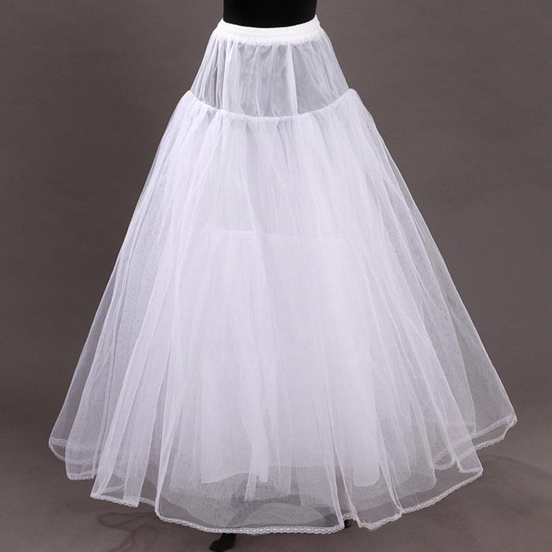 Performance Gewalt 3-lagiger reifenloser Unterrock: Lolita/Cosplay/Alltags-Unterrock zur Unterstützung von Brautkleidern.