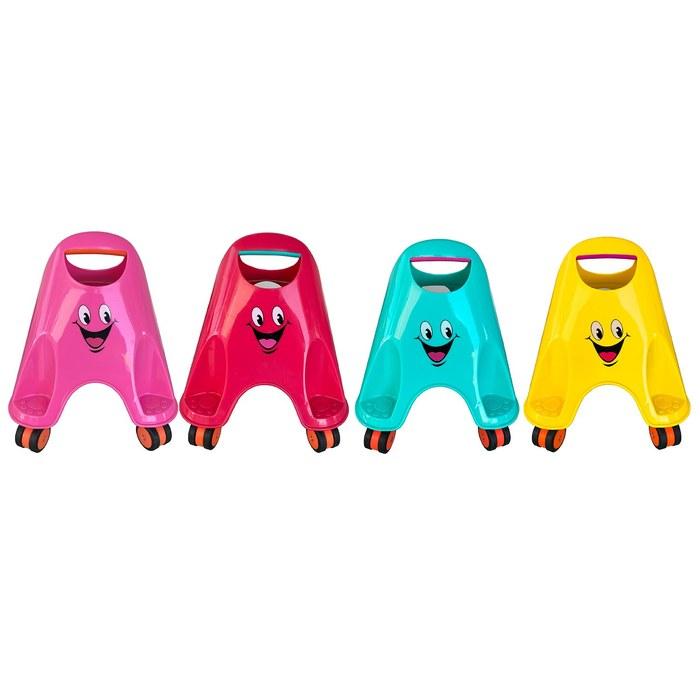 RANGS Scramble Puppy Yellow2 360° Swivel Casters, 20kg Capacity, Age 3+