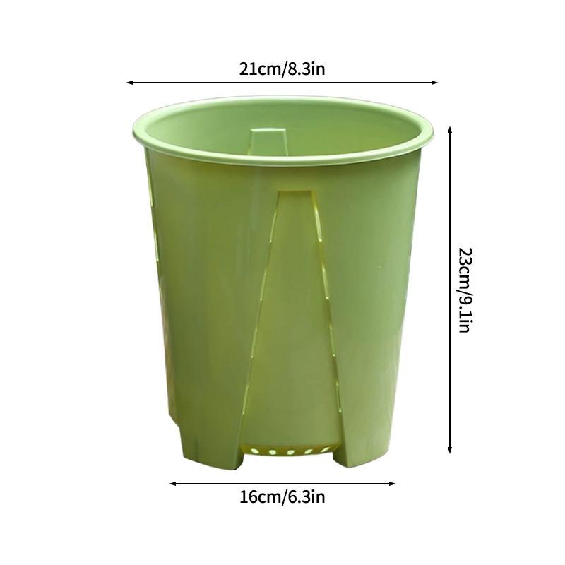 Plastic Flower Pot Orchid Root Control Plant Pot Breathable Nursery Pot Garden Planting Bonsai Seedling Potted Planters Supplies