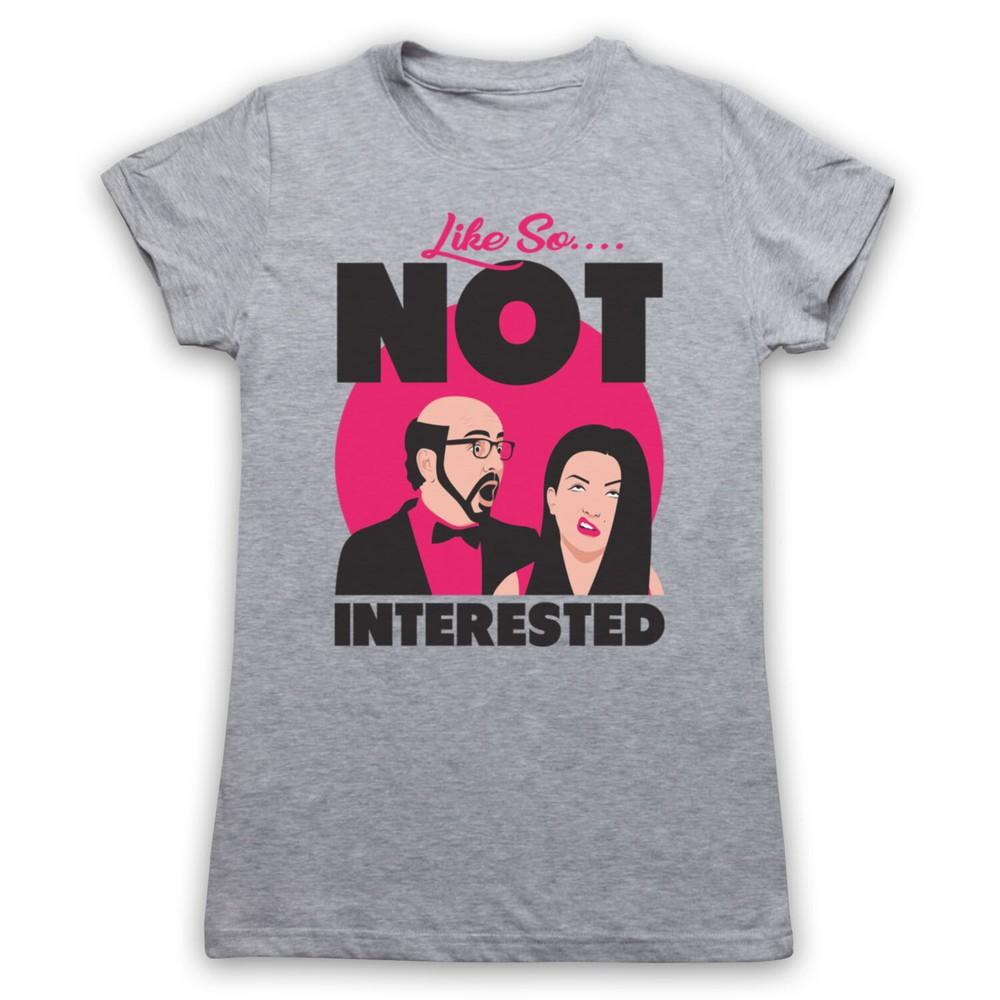 Like So Not Interested Funny Dating Slogan Feminist Mens And Womens T-Shirt