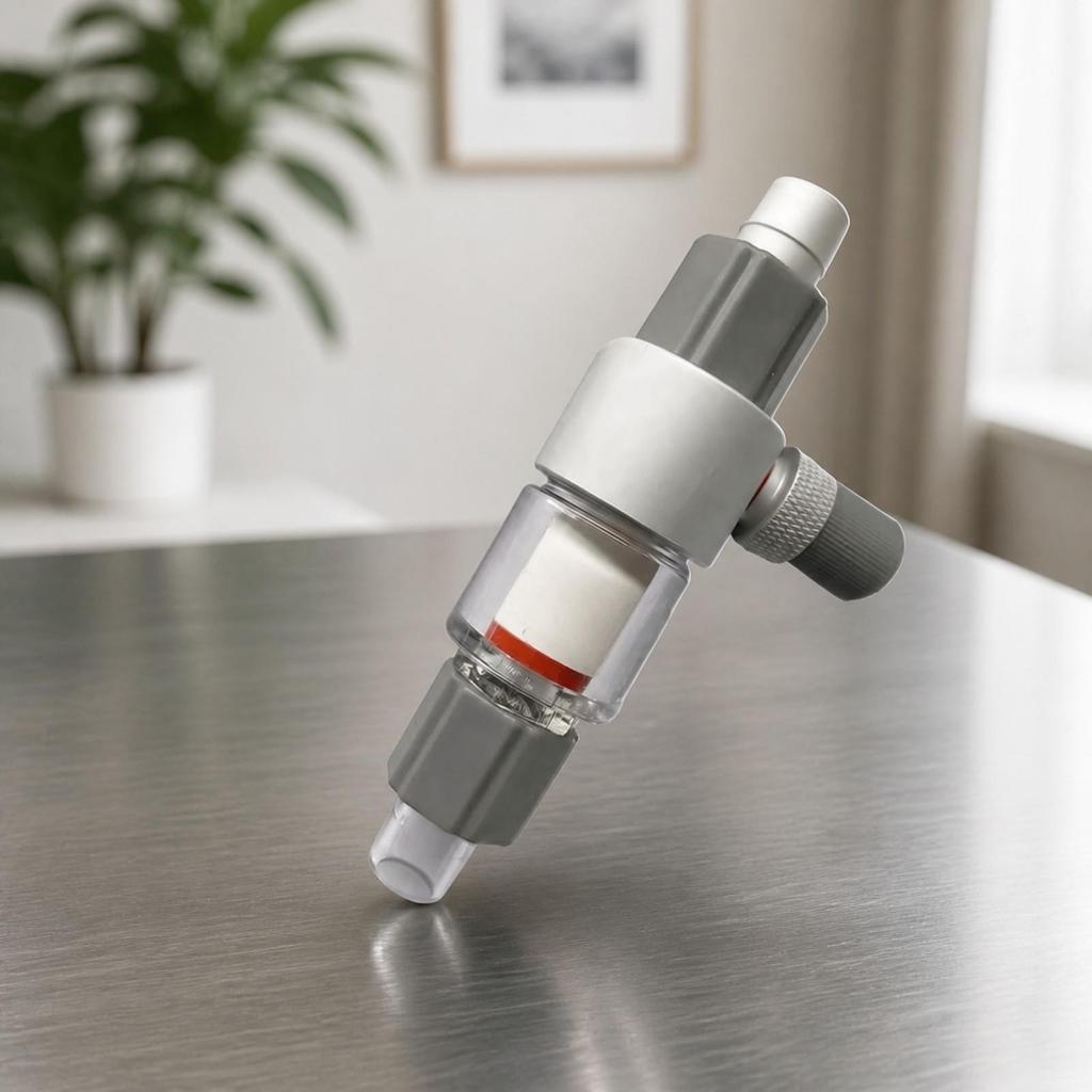 External CO2 Disperser | High Gas Dissolution, SpaceSaving, Inline disperser, for Planted Tanks