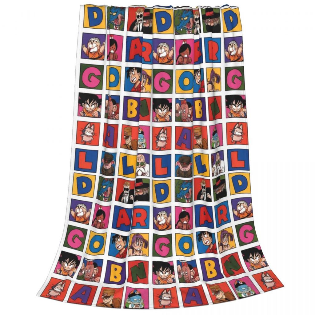 Gohan Blanket Dragon Ball Z Goku Vegeta DBZ Wool Awesome Warm Throw Blankets for Coverlet Spring Autumn
