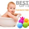 6PCS Textured Balls for Baby Sensory Play 6-12 Months Activity Multi Soft Ball Montessori Shower Toys for Children Best Gift