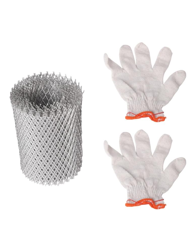 Aluminum Gutter Protection Net Cover for Leaf and Debris Prevention