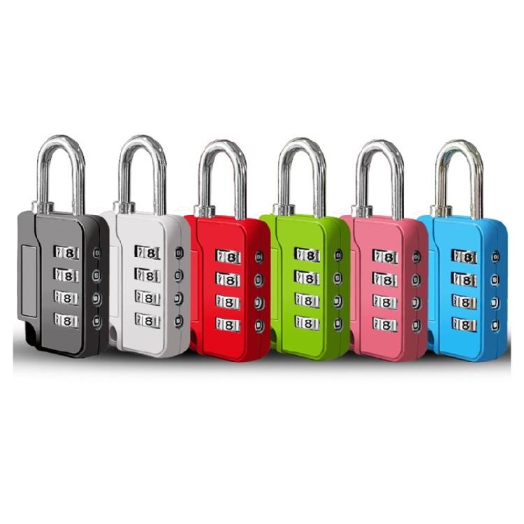 4Digit Combination Lock Small Padlock Portable Password Lock Luggage Lock