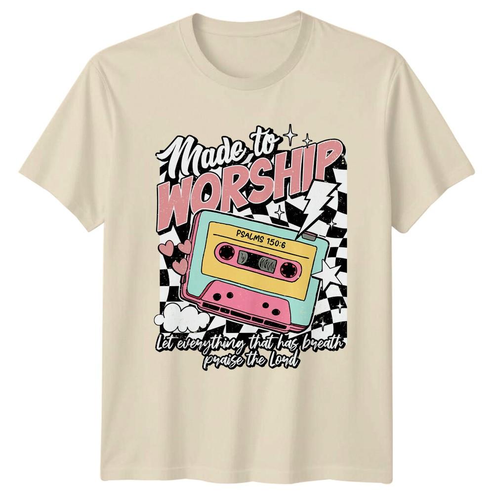 Made To Worship Psalms 1506 Christian Faith Music TShirt Unisex T-Shirt XXXXL