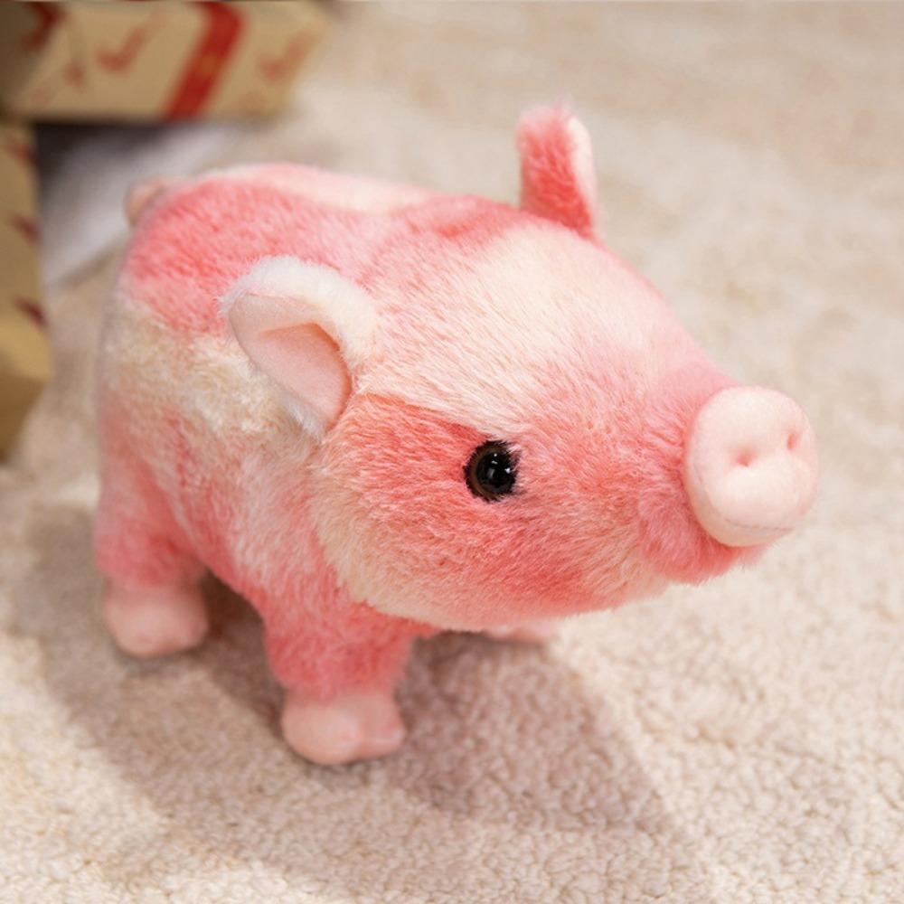 Soft Piggy Plush Toy Comfortable To Touch Stuffed Animals Plush Plush Piggy Doll Decoration