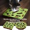 Puzzle Cat Toy Interactive Felt Maze Box With Jingle Balls - Fun Kitten Enrichment Activity Game For Indoor Cats