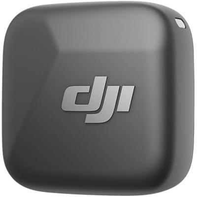 DJI Mic Mini Transmitter (Infinity Black) Wireless Mic Pin Microphone Ultra Lightweight Audio DJI...