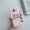 For Realme 11 Pro Plus Case Flower Girl Heart Cute Phone Case Back Cover For Realme 11 11Pro+ 5G Silicone Protection Bumper Capa