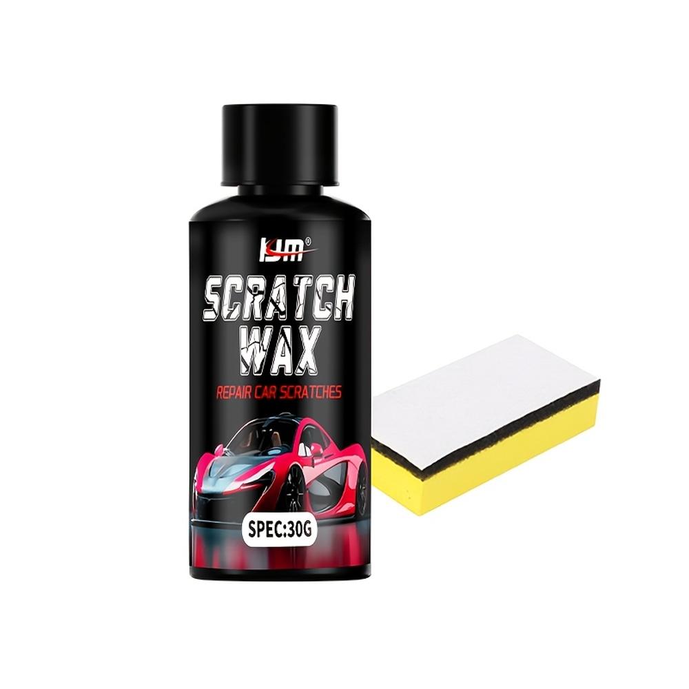 

Scratch Repair Wax Kit - Fast flash and repair of all paint colors, easy to use, suitable for vehicle exterior repair and decora