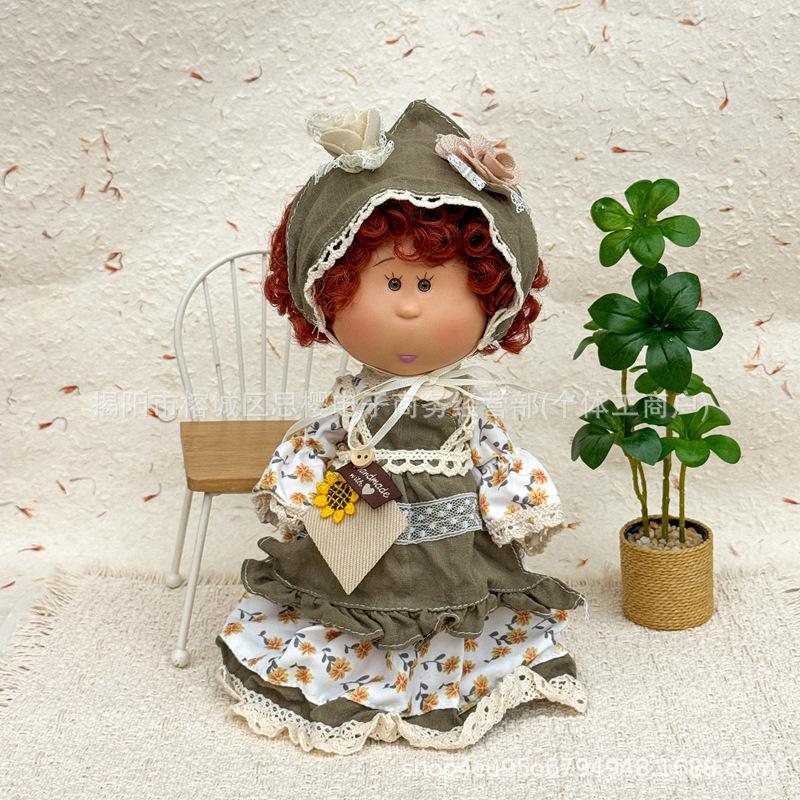 24cm Spanish Mia Potato Doll Dress-Up Set with Plush Outfit