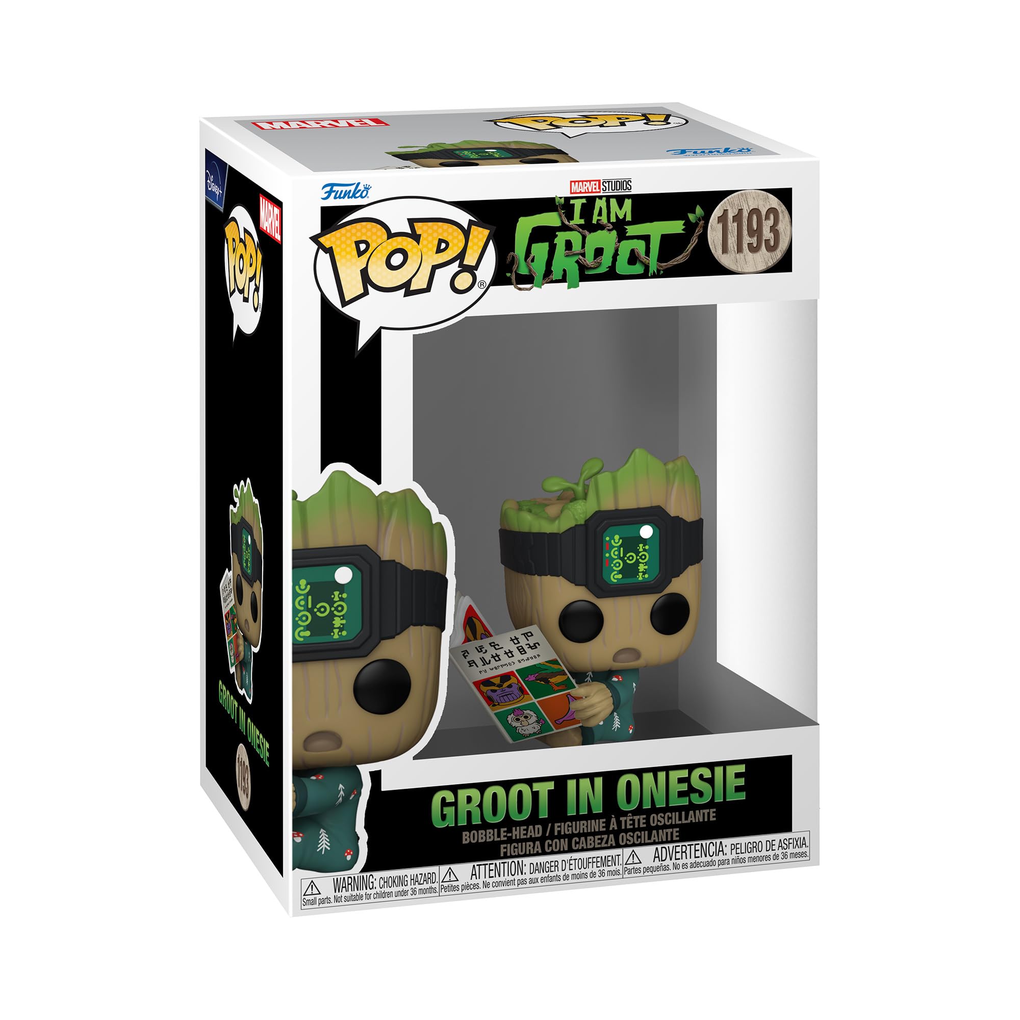 Фигурка Marvel I Am Groot Funko Marvel Funko Groot/Book Pop!