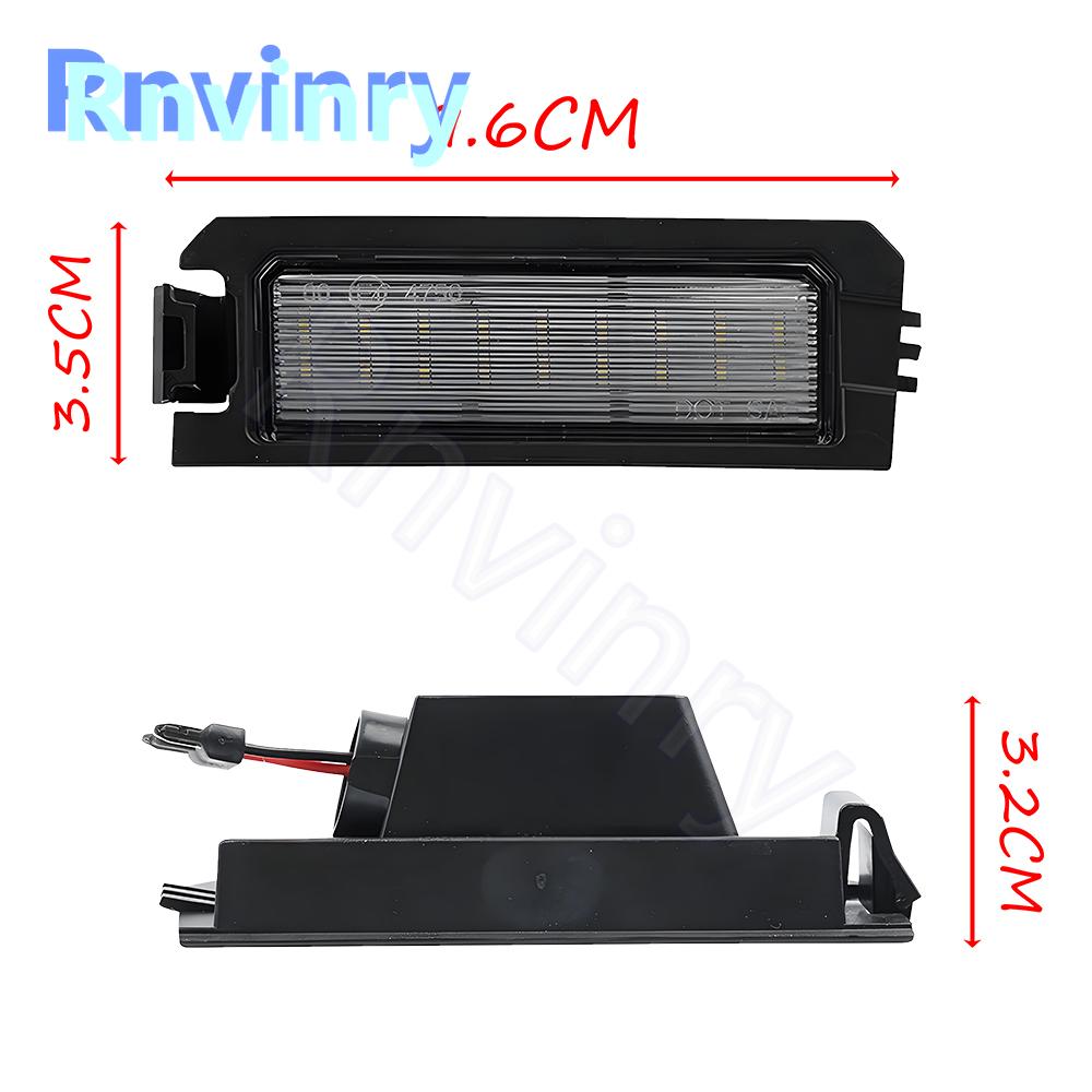 For Hyundai I30 PD PDE N i30N Fastback PD Elantra GT Sonata Veloster For Kia Rio Niro Cadenza LED Number License Plate Light