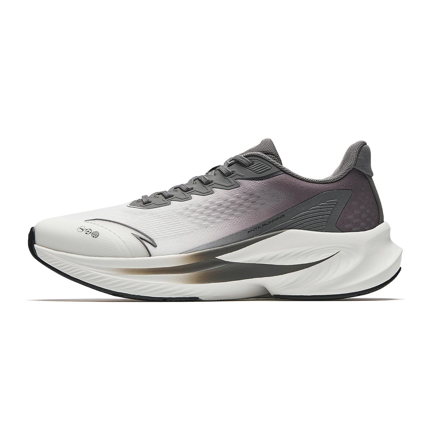 Anta Poison Dart 6 Cushioning Running Shoes Men sneaker White Gray 912625516-5 39