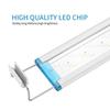 Luce LED per Acquario ad Alta Luminosità a 6 File con Alimentatore USB Design Sottile e Modalità di Luminosità Multiple Decorazioni per Acquario