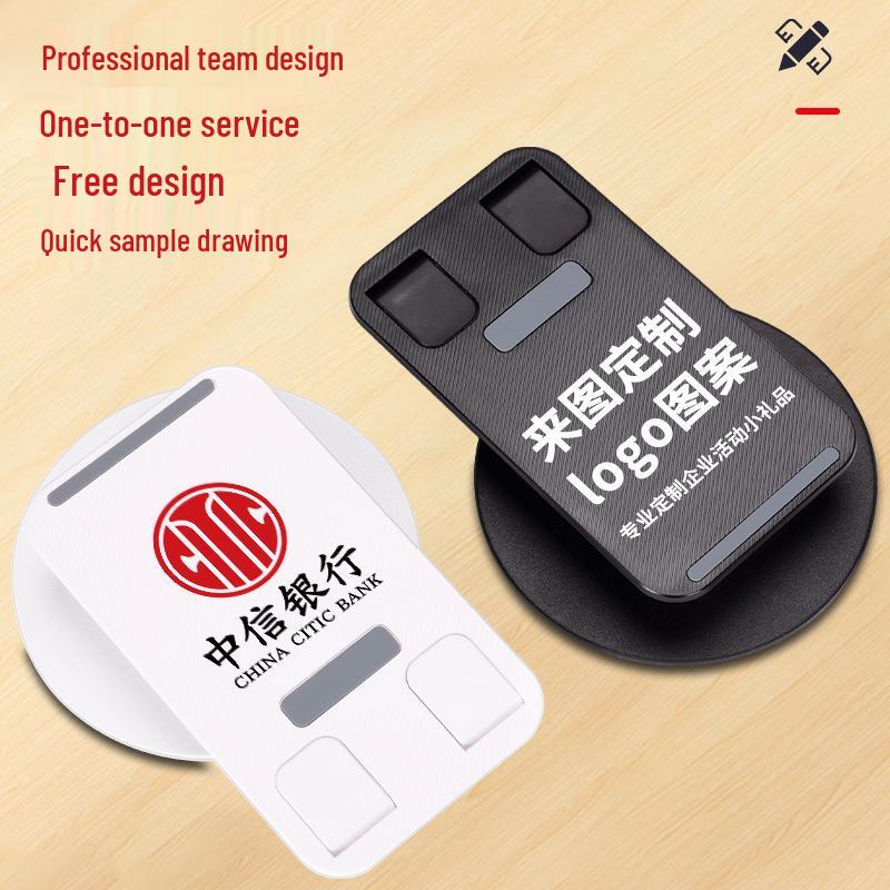 Adjustable Rotating Metal Phone Holder – Ideal for Desktops and Events