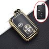 2/3/4 Buttons Tpu Car Key Case Cover For Toyota Camry Prius Land Cruiser Prado 150 Crown For Subaru Foreste Xv Key Chain Set