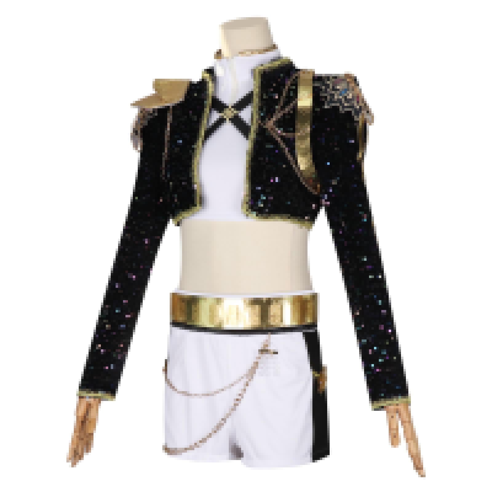 cosplay kostuums voor meidengroepen, anime en game cosplay Halloween podiumkostuums child-110 black