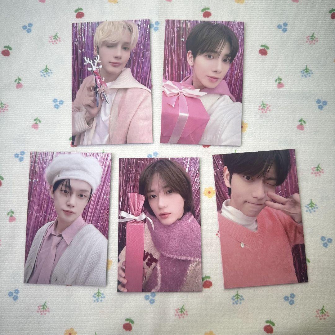 

[USED] TXT KBS musicbank Music Sanok Trading Cards 5 pieces