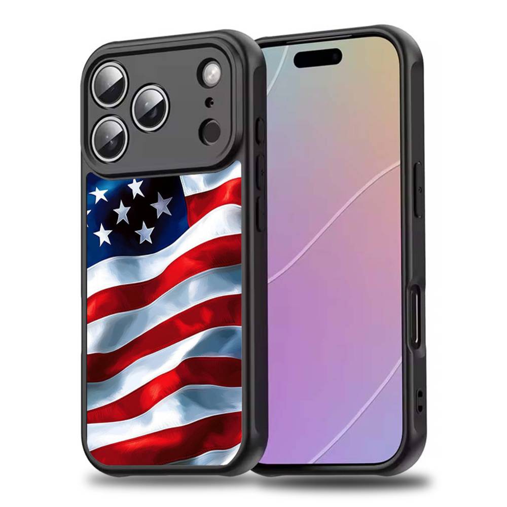 

A-America USA F-Flag Phone Case For iPhone 17,16,15,14,13,12,11,Pro,Max,Plus,Mini,SE4,E Magnetic Magsafe Wireless Charging iPhone17Pro