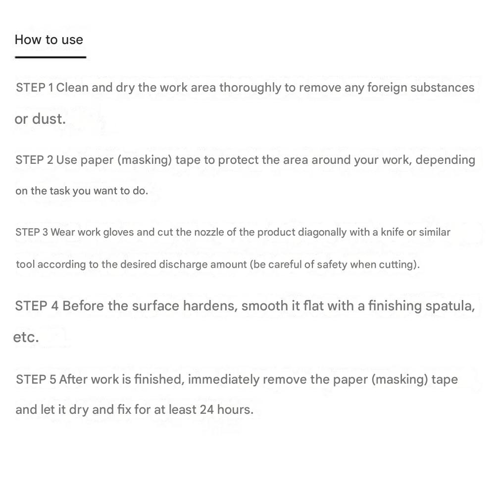 Home Silicone Repair Agent Transparent 80ml