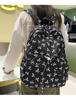 2025 Floral Bowknot Backpack for Students - Versatile & Casual