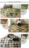 IKEHIKO Igusa Flower Tatami Mat Block, Edo-ma Size (3 Tatami Mats), Approx. 174 x 261 cm, Brown, Made in Japan #4117503