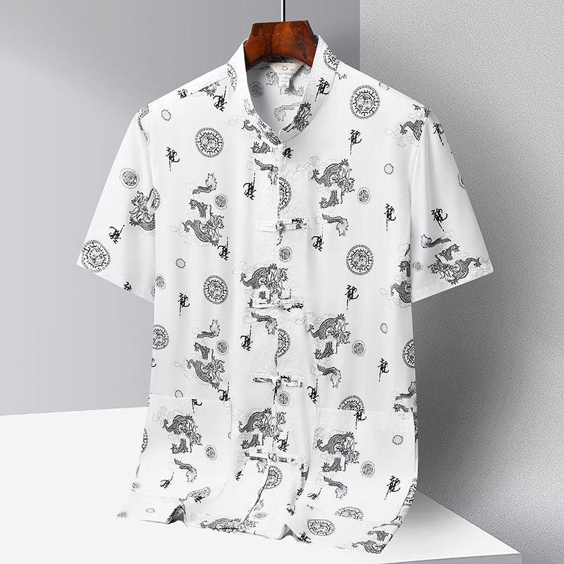 Erkekler Yeni Çin Gelenekleri Erkek İpek Saten Kung Fu Takım Tang Takım Gömlek Kol Ceket Pantolon Ejderha Wu Shu Tai Chi Takımları